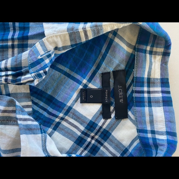 ***SOLD*** Jcrew plaid button down - Picture 3 of 4